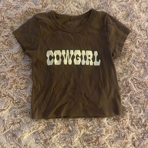 brandy melville ashlyn cowgirl top